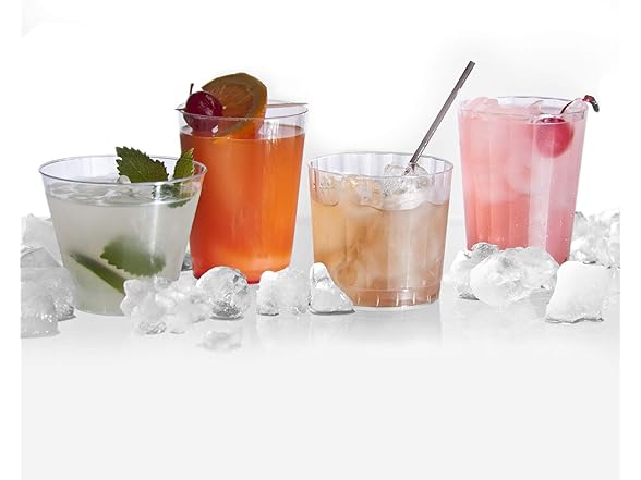 Party Essentials Disposable 10oz Party Cups, 100 Count