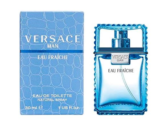 (2 Pack) Versace Man Eau Fraiche For Men - 1 oz Edt Spray