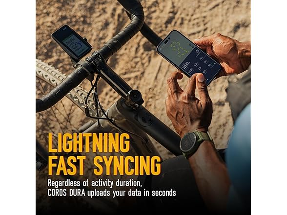 COROS DURA Solar GPS Bike Computer