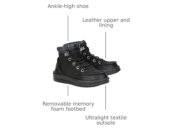 Hey Dude Bradley Classic Kids Shoes
