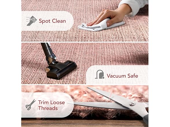 Nuloom Daniela Pink Handmade Jute Rug