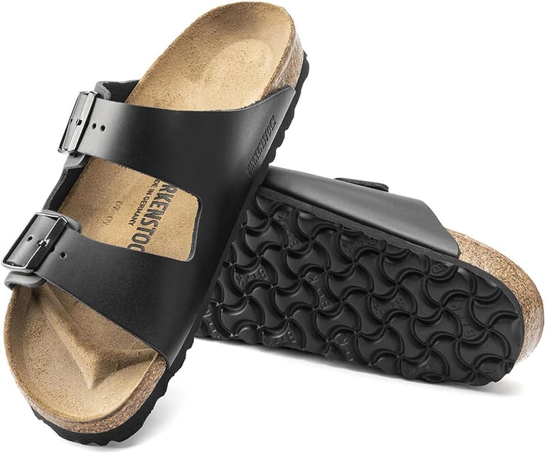 Birkenstock Unisex Arizona Smooth Leather Sandals - Gallery 8
