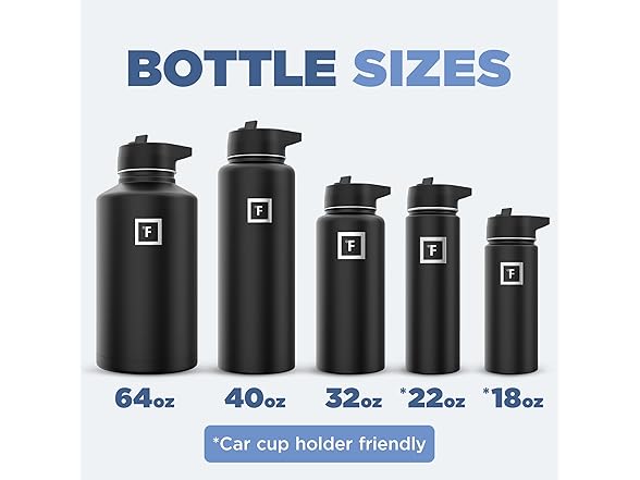 IRON °FLASK Stainless Water Bottle 40 oz