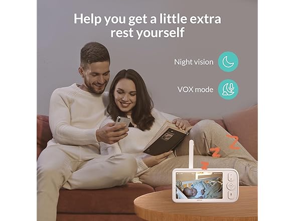 Baby Monitor with Camera and Audio