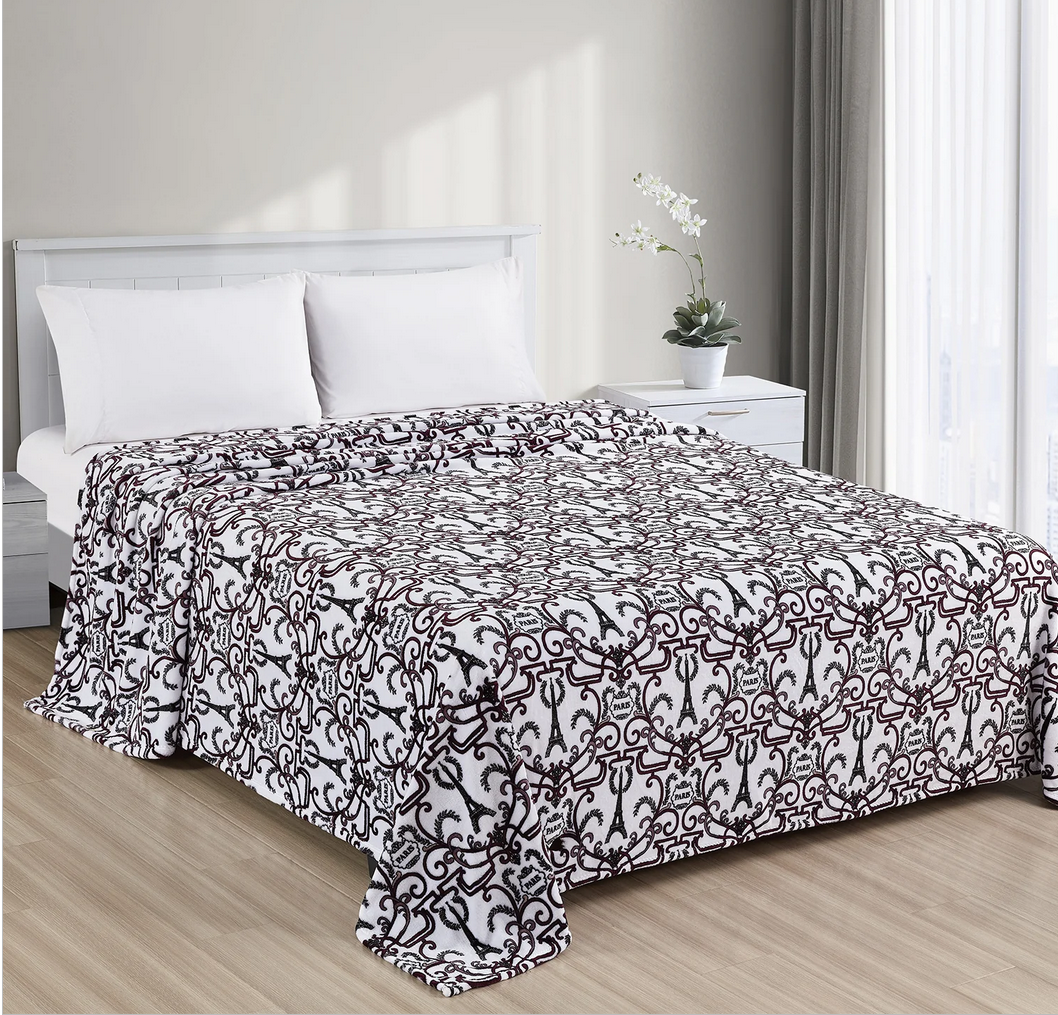 Luxury Home Ultra-Soft Printed Bed Blanket - Gallery 17