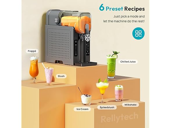 Slushie Machine for Home – 70oz Frozen Drink Maker