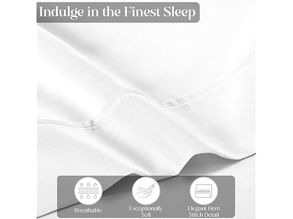 Superior 1500 Thread Count Cotton Blend Deep Pocket Sheet Set