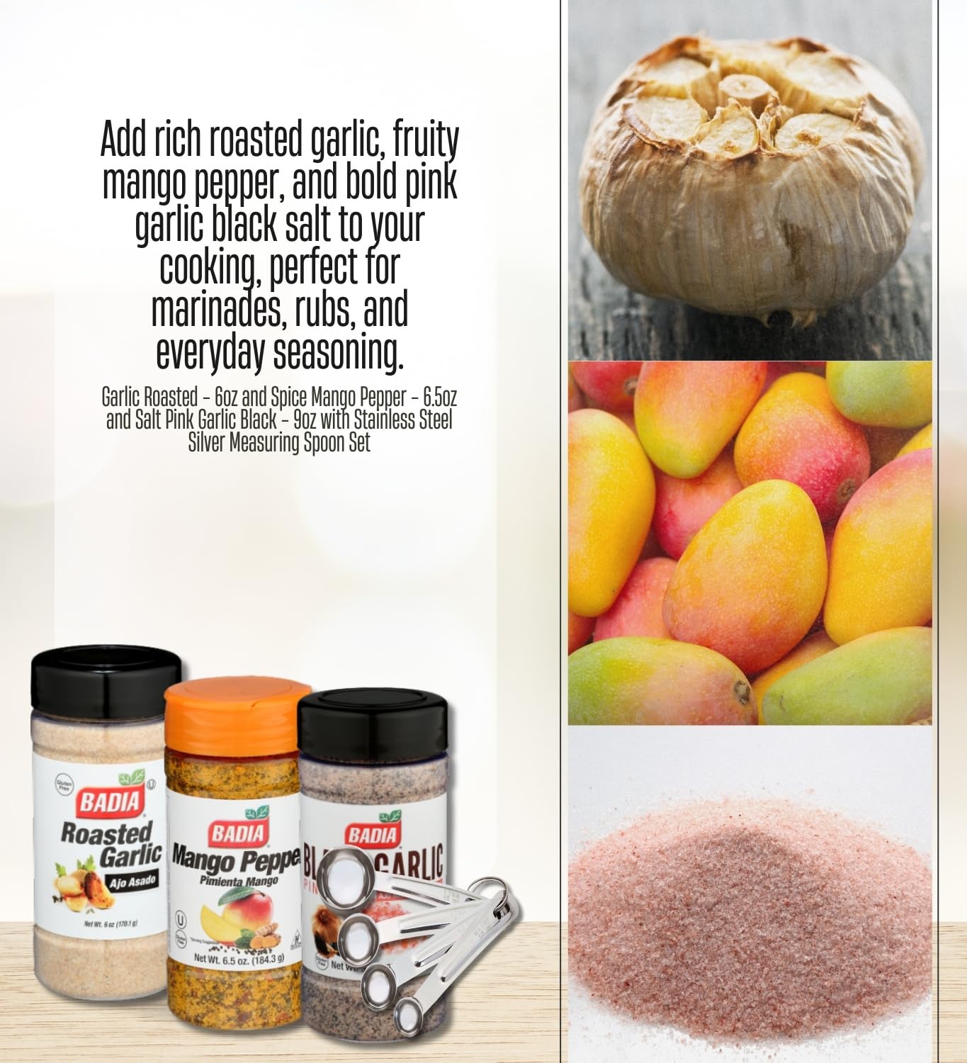 4 Item Set- Roasted Garlic, Mango Pepper, Black Garlic - Gallery 4