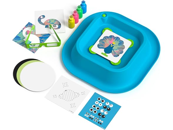 Discovery 3D Neon Spin Motorized Art Station