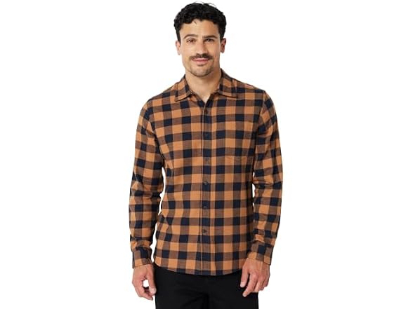 Black Toffee Brown Buffalo Check