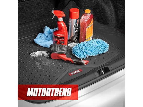 Motor Trend FlexTough Floor Mats Black