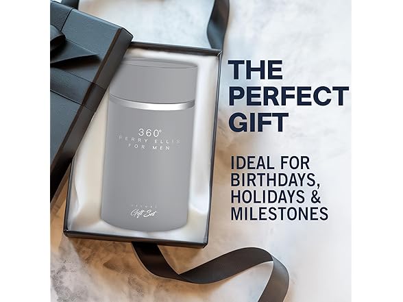 Perry Ellis 360 Men 3pc EDT Set for Men