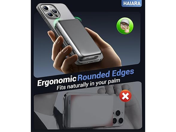 HAIARA W0765 Magnetic Portable Charger