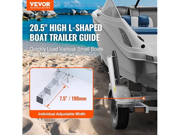 VEVOR Marine Trailer Guide Set