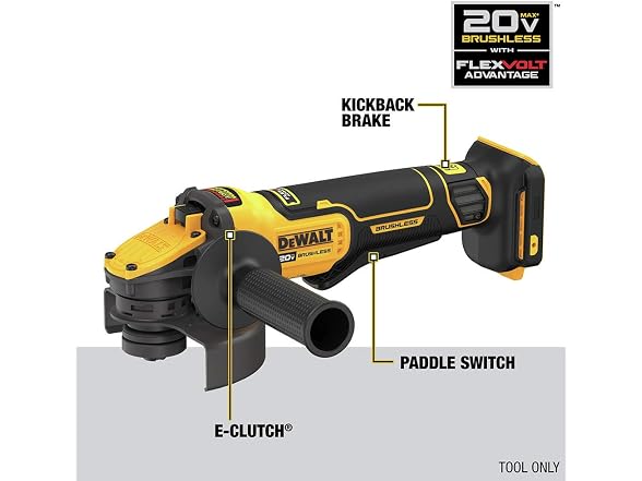 DEWALT DCG416B FLEXVOLT 20V MAX Angle Grinder