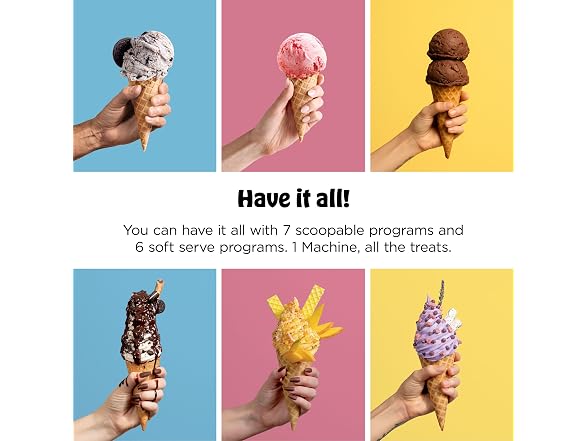 Ninja CREAMi Swirl Ice Cream and Soft Serve Maker
