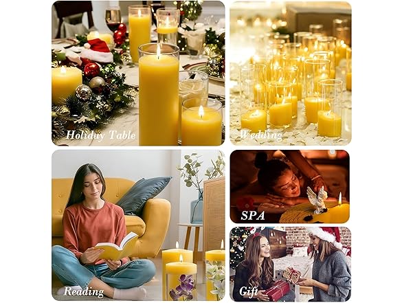 Aufien Candle Sand with Wicks