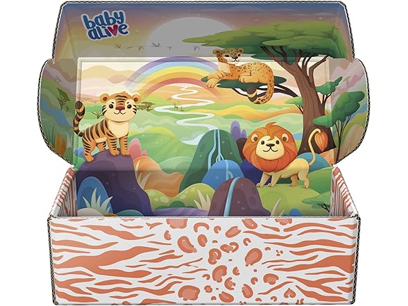 Baby Alive Rainbow Wildcats Doll, Lion