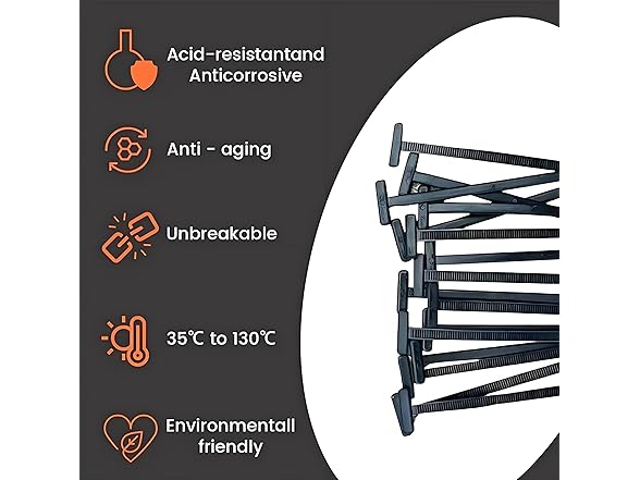 FXiaoy AAP-Auto-061 150PCS Cable Tie Buckle