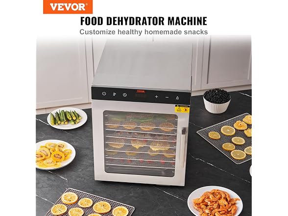 VEVOR Electric Food Dehydrator Machine