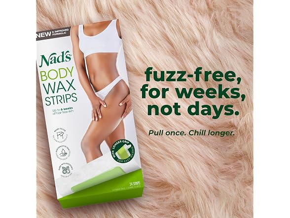 NAD S Nads Hair Removal Facial Strips 24 Count
