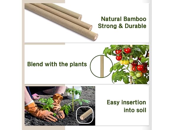 BOVITRO GAR-09 (2 Pack) 18IN Plant Stakes