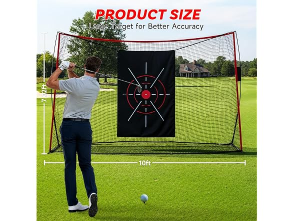 Aohanoi Golf Hitting Net 10'x7'