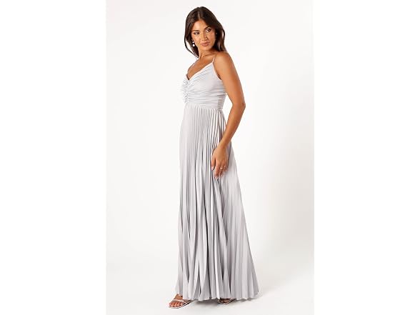 Petal & Pup Women (2) Naira Pleated Maxi Dress