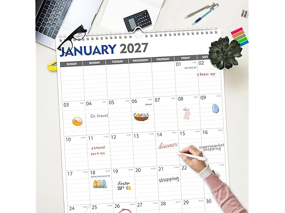 2026 -2027 Large Wall Calendar/Planner