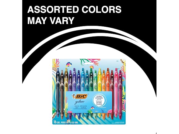 BIC Ocean Themed Gel Pens