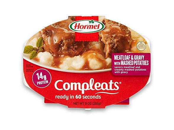 Hormel Compleats Meatloaf & Gravy with