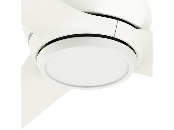 Hunter Fan 52" Matte White Indoor/Outdoor Ceiling Fan