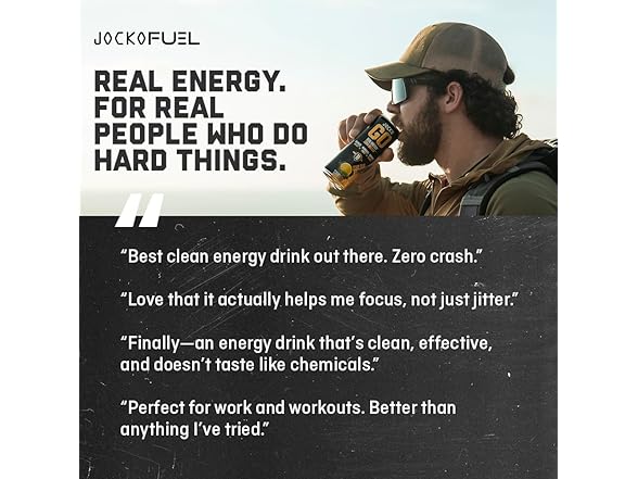 12PK Jocko GO Energy Drink (Afterburner Orange)