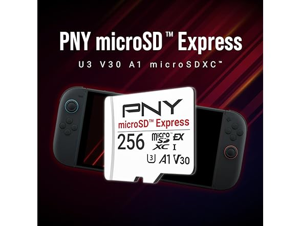 PNY microSD Express 256GB Memory Card