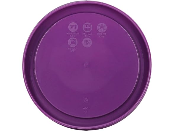 Pyrex 7201-PC Round 4 Cup Storage Lid for Purple)