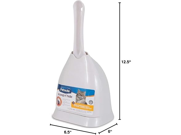 Petmate Scoop N' Hide Cat Litter Scoop with Holder