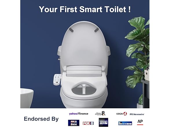 ZMJH 236 Bidet Toilet Seat Elongated