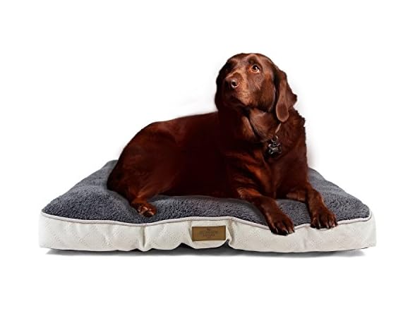 Cozy Cuddlerz GZ16294M Quilted Crate Mat, 24", Grey