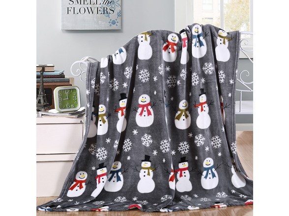 Holiday and Christmas Throw Blanket