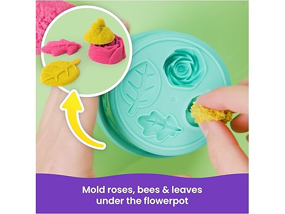 Kinetic Sand, SquishBlossom Blooming Flower