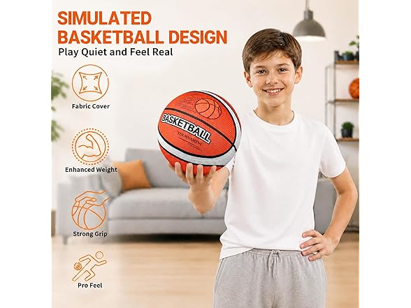 PZT Silent Basketball Size 7