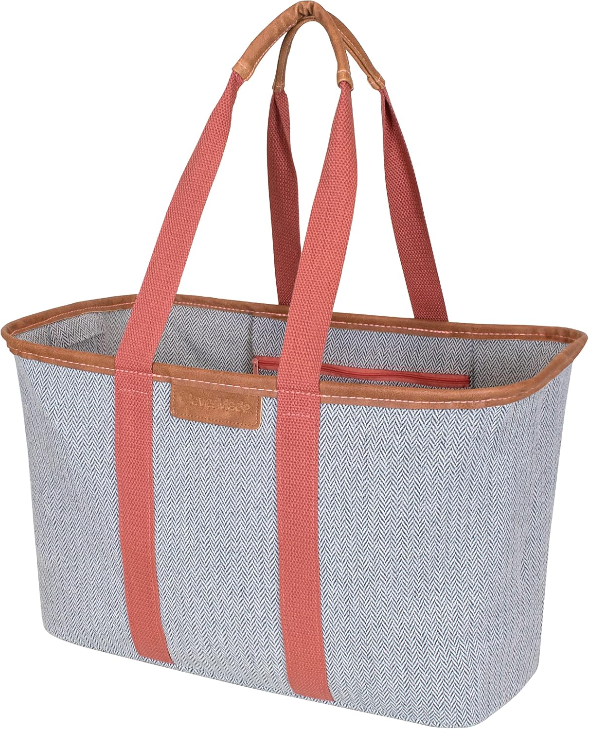 CleverMade Collapsible LUXE Tote, - 30L (8 Gal) - Gallery 8