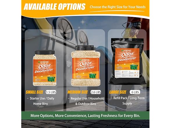 HOKOWE Trash Can Deodorizer