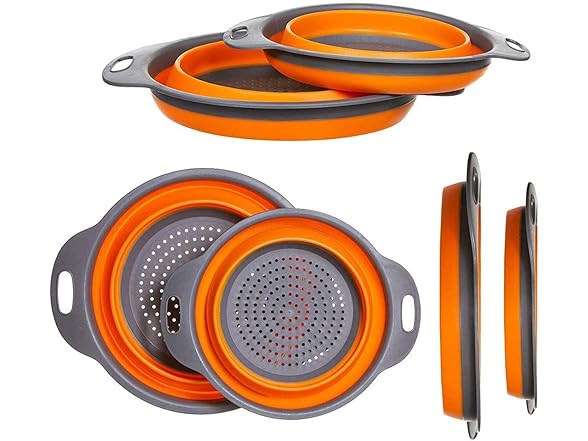 WeTest Collapsible Colander with Handles