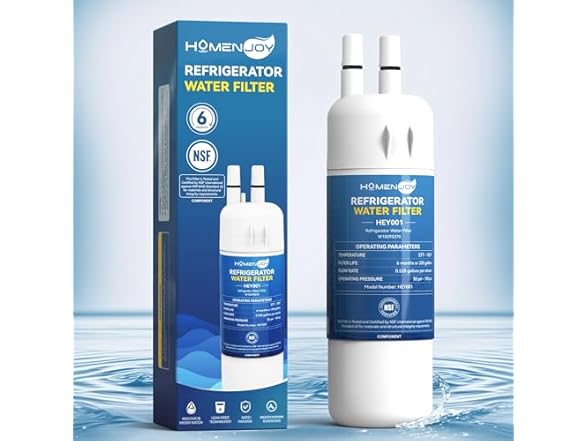 Homenjoy Water Filter For Whirlpool Fridge