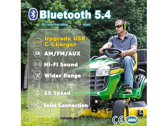 PROHEAR W2418 bluetooth radio headphones2