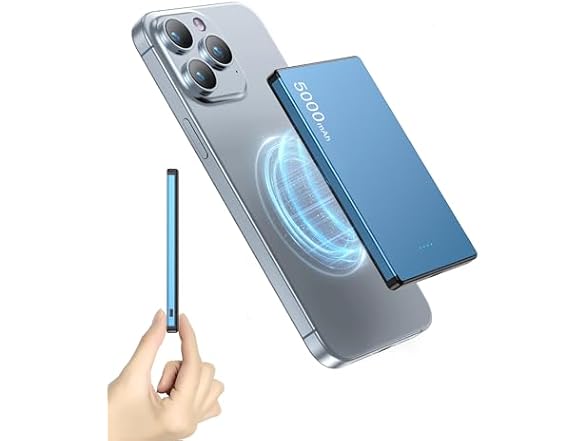 ZBF 5,000mAh Slim 20W Magsafe Power Bank