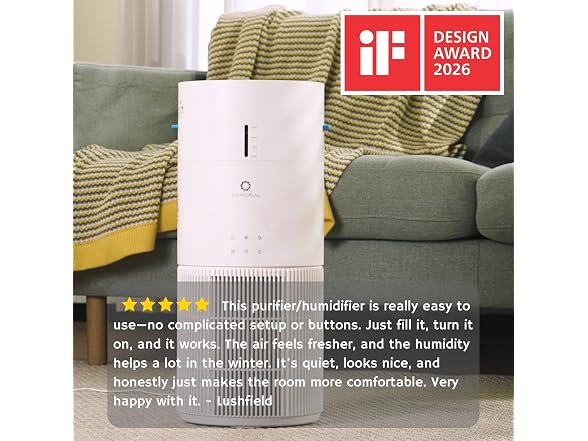 Airthereal 2-in-1 Air Purifier