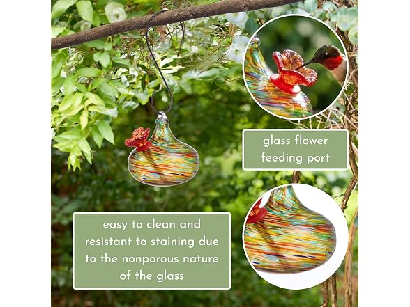 Red Carpet Hummingbird Feeder Green