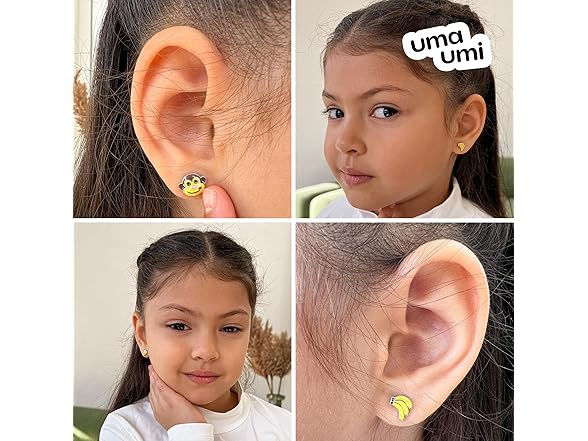 Sterling Silver Monkey Earrings